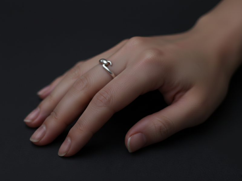 טבעת נחש מלופף