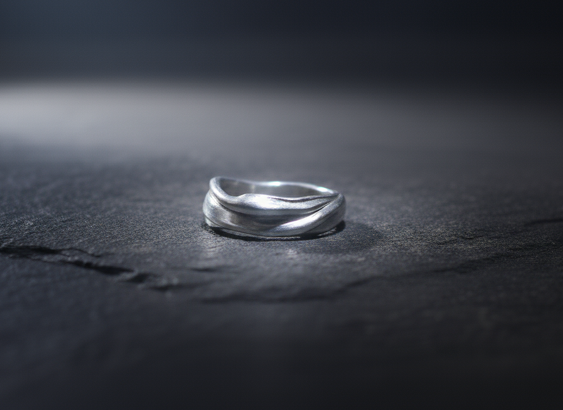 טבעת כסף מיוחדת