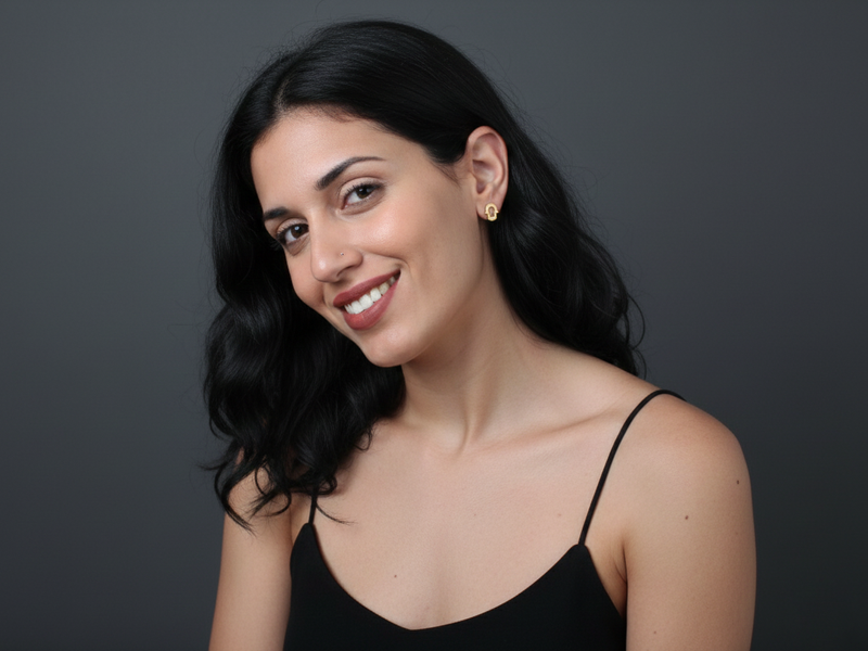 עגילי חמסה צמודים