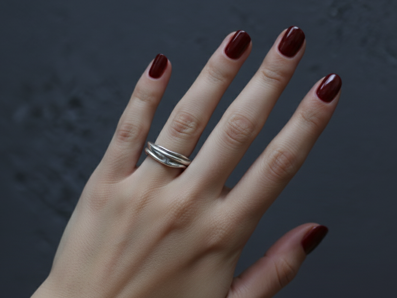 טבעת מקומטת