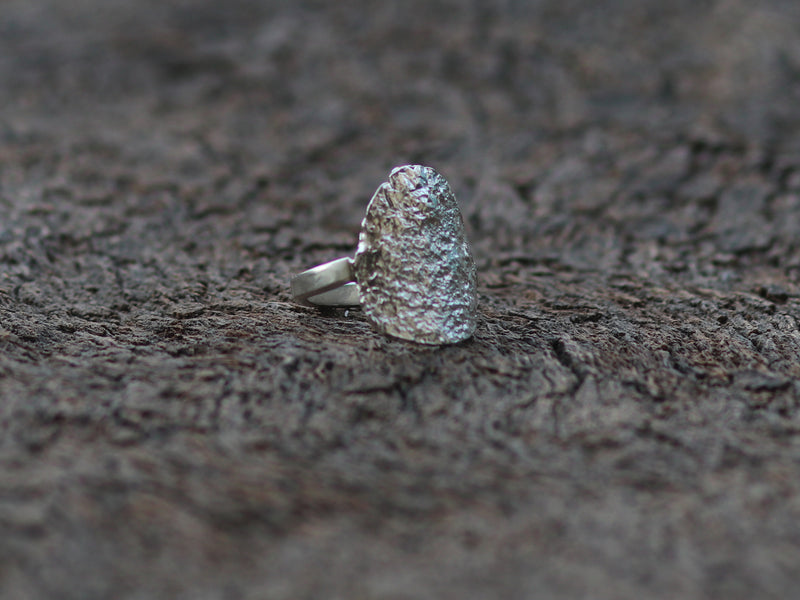 טבעת כסף מיוחדת