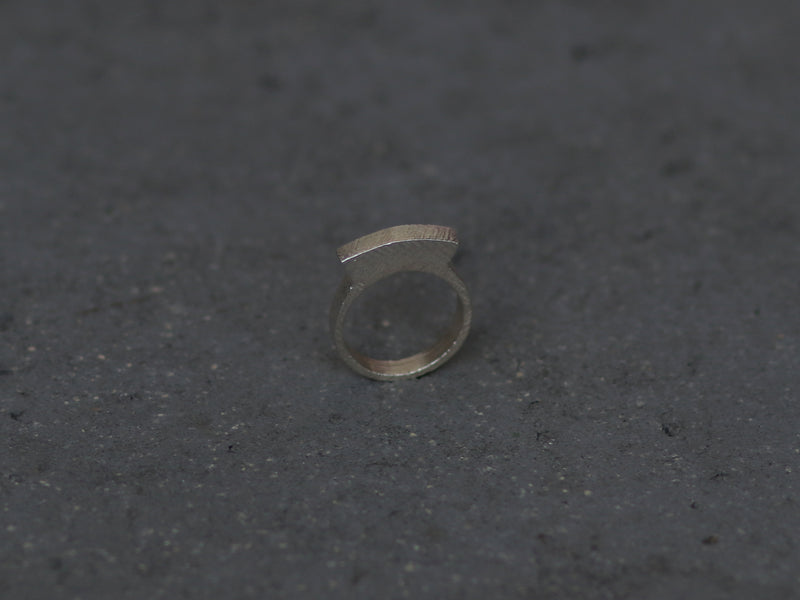 טבעת כסף מסיבית