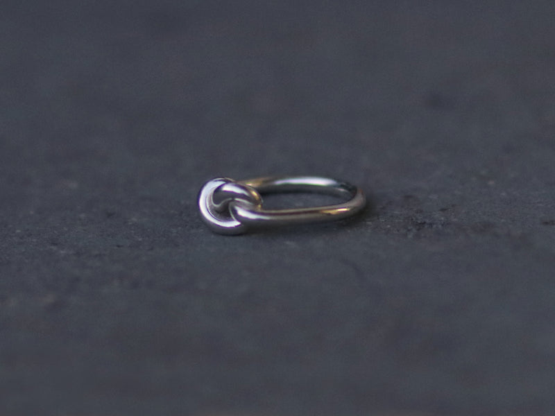 טבעת קשר מכסף