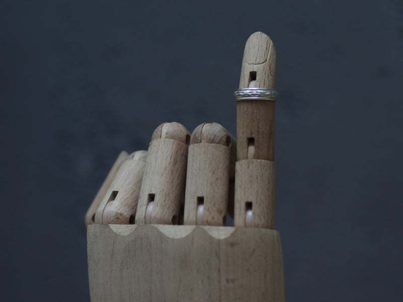 טבעת כסף מרוקאית