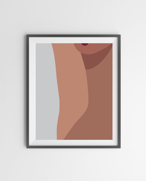 פוסטר של אישה ערומה, תמונת עירום לחדר שינה