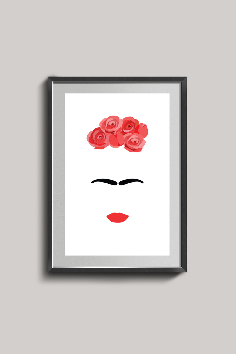 Frida Kahlo Nordic poster