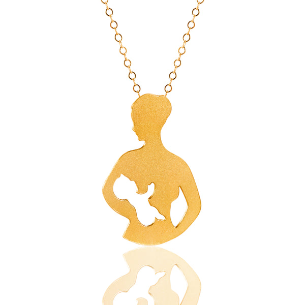 Breastfeeding Necklace - Mother and Baby Necklace