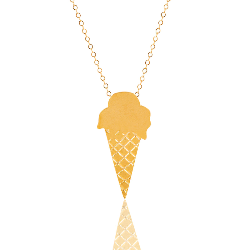 שרשרת גלידה זהב