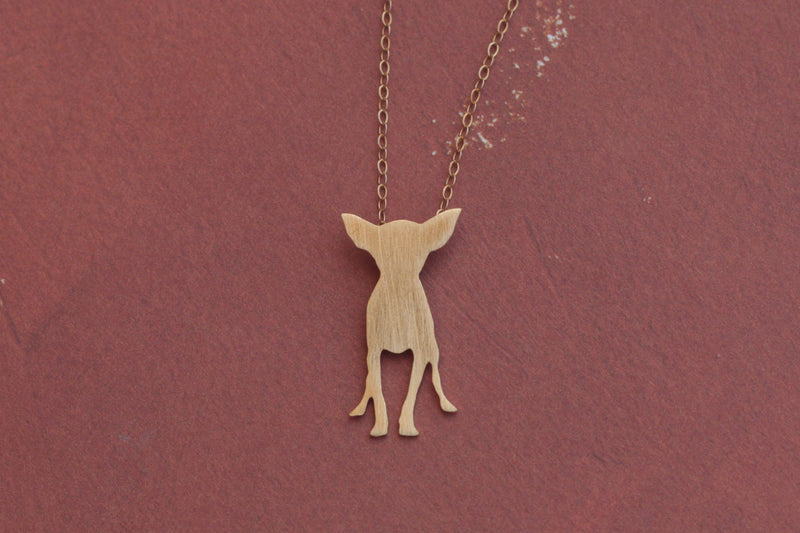 Small chihuahua dog necklace