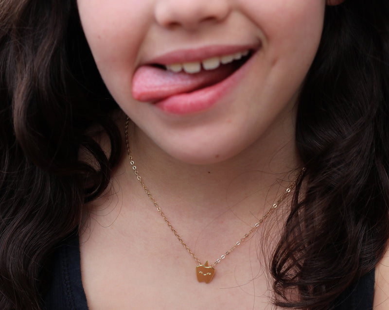 Tooth necklace from the tooth fairy