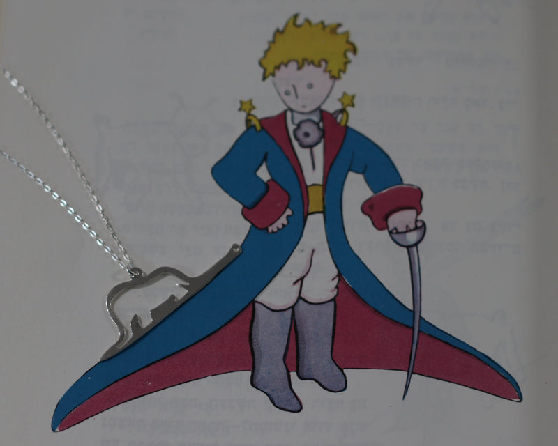 The Little Prince silver necklace