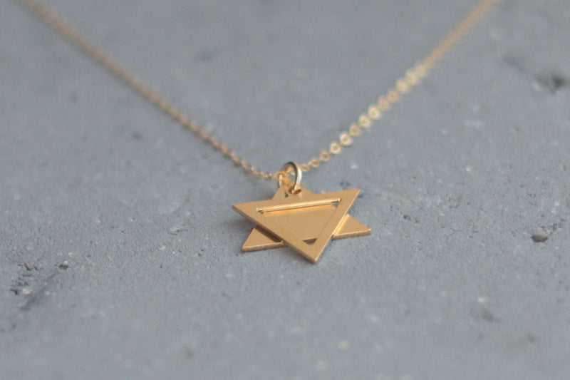 A special unisex Star of David necklace